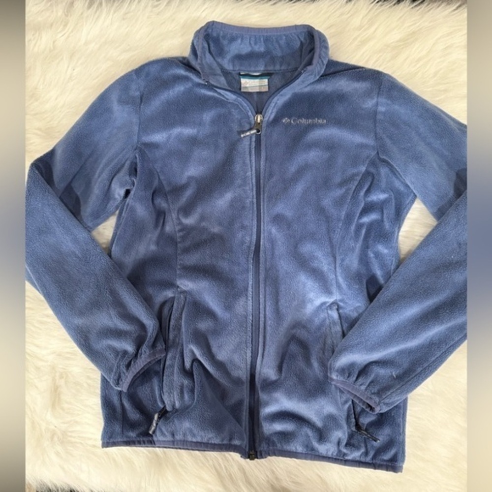 Columbia Girls Fleece Jacket size 14/16 - Picture 1 of 5
